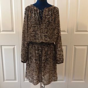 Ralph Lauren leopard print sheet tunic